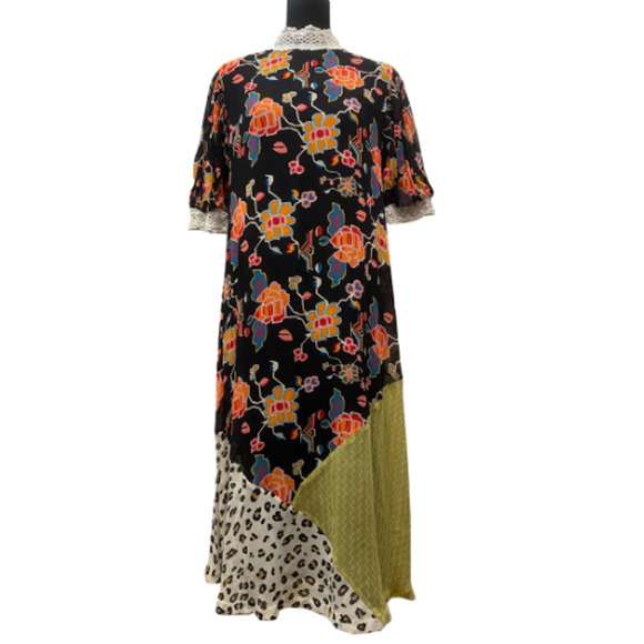 Verb by Pallavi Singhee Patchwork Dress M New With Tags Anthropologie - Picture 4 of 13